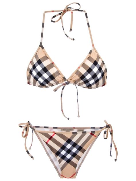 burberry bikini celebrity|burberry one shoulder swimsuit.